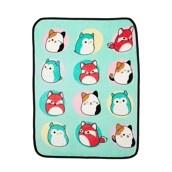 Squishmallows Blanket Cam, Fifi, & Winston