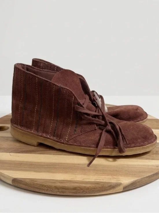 Clarks Original Desert Boot Chukka Cabincore Academia Folkcore Sz 8M Rust Brown