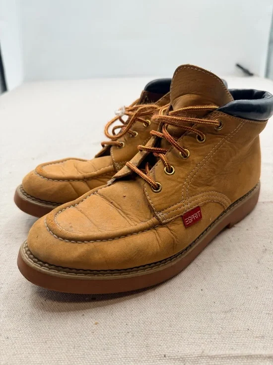 Esprit Men's Tan Nubuck Chukka Boots