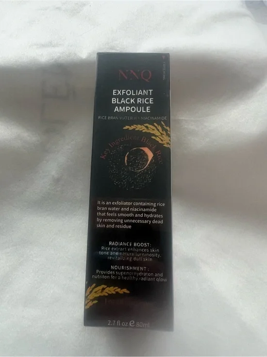 Exfoliant Black Rice Ampoule — Black nip