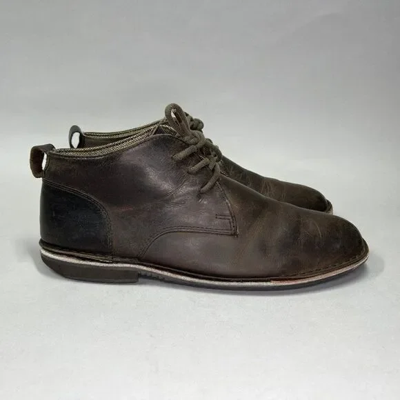 Varese Men's Gobi II Brown Leather Chukka Boots‎