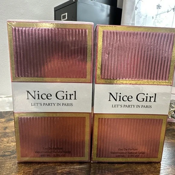 2 - NICE GIRL lets party‎ in paris for women 2.7oz NIB