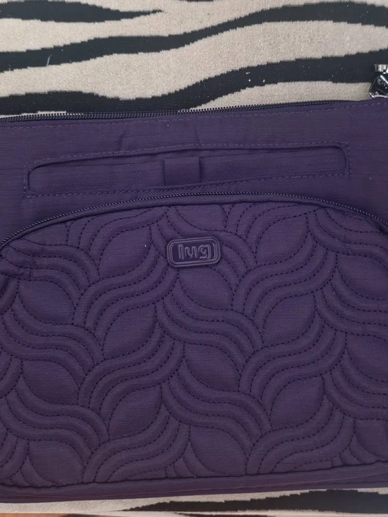 lug Samba Crossbody Bag in Deep Purple