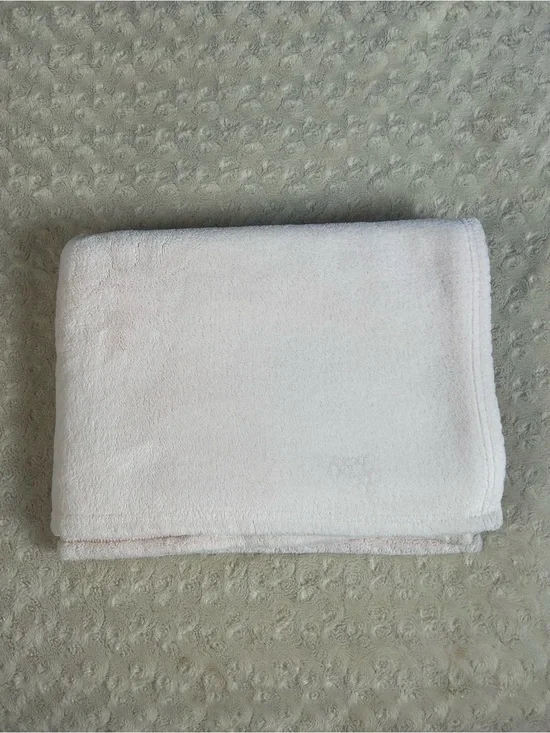 Cloud Island Solid Light Pink Baby Blanket Soft Plush Security Lovey