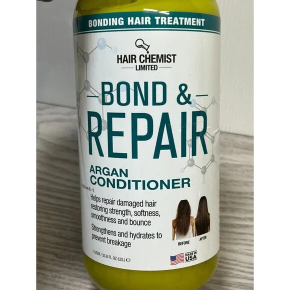 Hair Chemist Bond & Repair Argan Conditioner 1L Bonding Hair Treatment