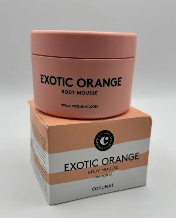 Cocunat Exotic Orange Body Mousse 6.75 oz 200 ml New Sealed