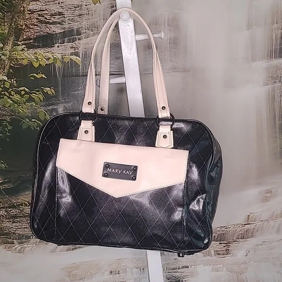 Mary Kay Cosmetics deluxe oversized carrying bag tote makeup consultant travel