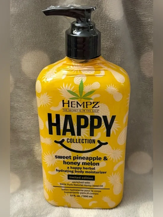 Hempz Happy Collection Sweet Pineapple & Honey Melon Body Moisturizer- 17 oz
