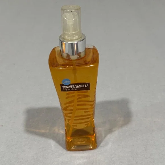 Bath & Body Works Fragrance Mist Women Coconut Summer Vanillas 8oz Spray