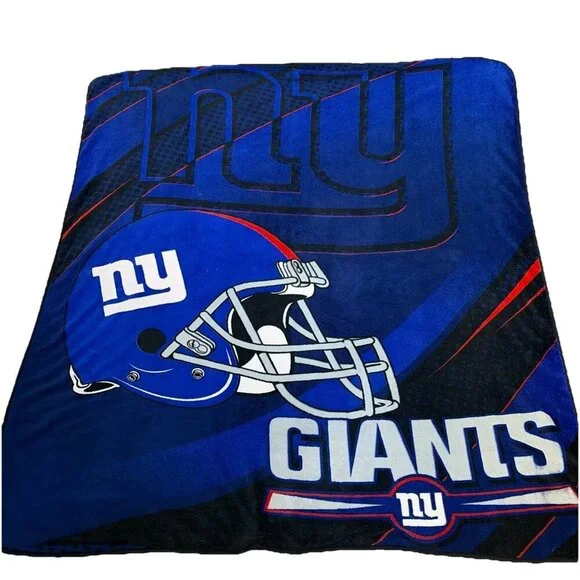 New York Giants Fleece Throw Blanket 52