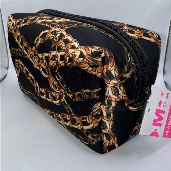My Tagalongs Gold Chain Cosmetic Bag