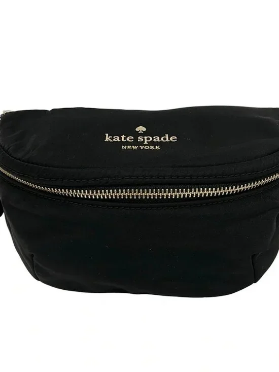 Kate spade Watson Lane Betty PXRU9088 Black Nylon Leather Bum Bag