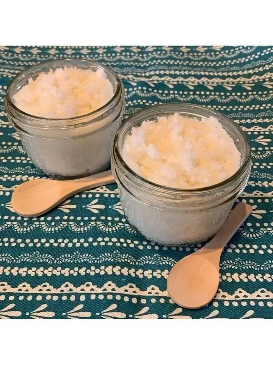 Two 8 Oz Scrubs Organic Hand Crafted Choose Your Scent