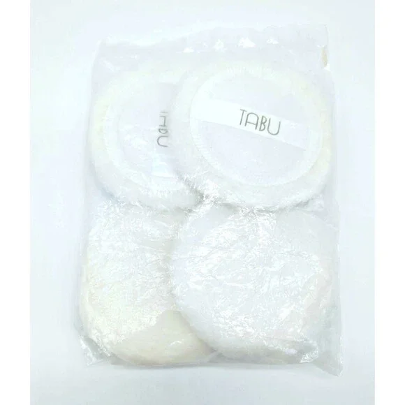 New Set Of 4 Tabu Body Dusting Powder Puffs
