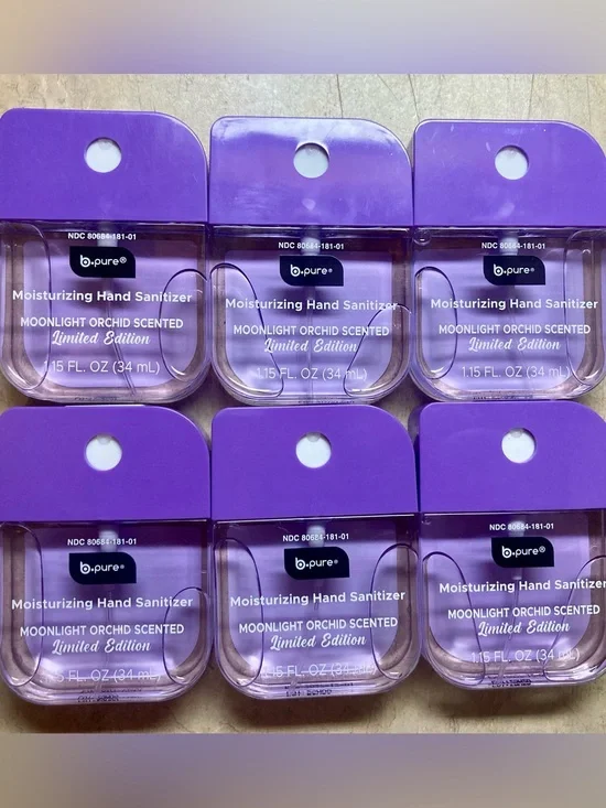 b·pure Moonlight Orchid Moisturizing Hand Sanitizer — Purple (6) Viral Beauty