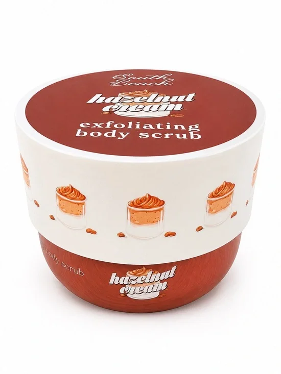 South Beach Hazelnut Cream Exfoliating Body Scrub