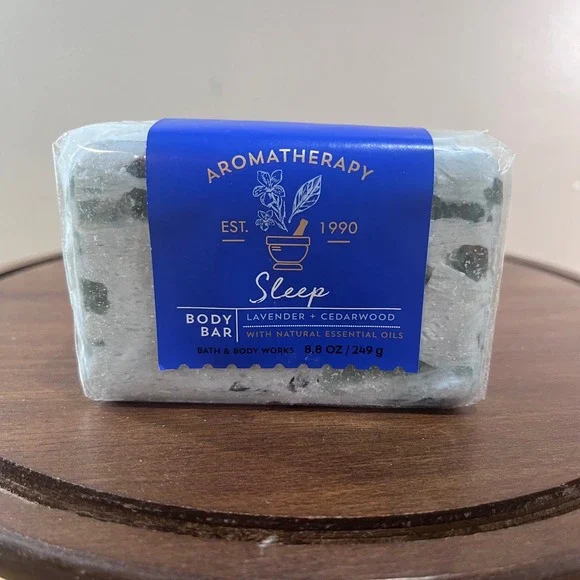 Bath & Body Works Aromatherapy Sleep Lavender Cedarwood Body Bar Soap 8.8oz New