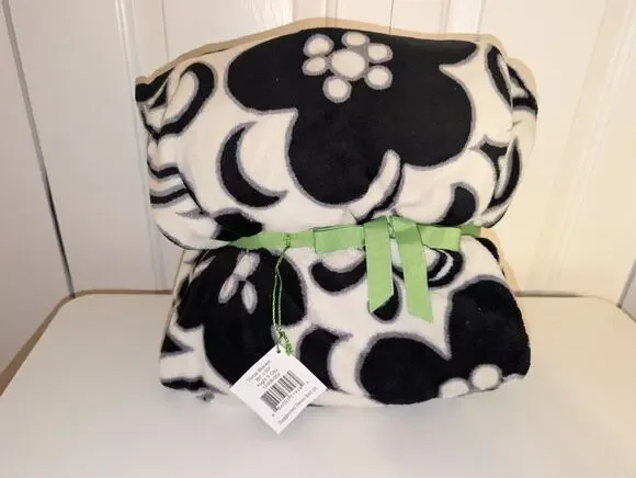 Vera Bradley Night & Day Plush Throw Blanket 80” x 50” New With Tags