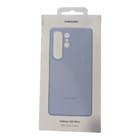 K1. Samsung Silicone Cover Case Galaxy S25 Ultra EF-PS938CLEGUS - Light Blue‎
