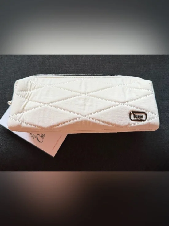 Lug Jib CloudGo Zip Pouch Bag – Macadamia (Cream Beige White Bone)
