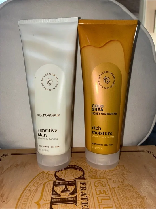 Bath & Body Works Coco Shea Honey Rich Moisture Body Wash - Gold