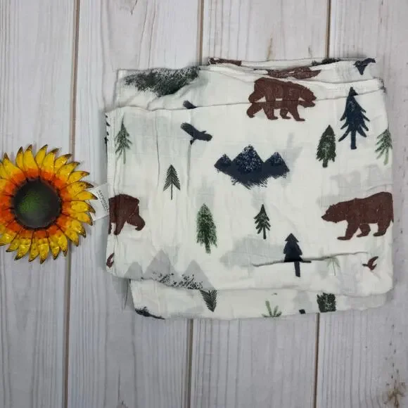 saranoni bamboo muslin baby swaddle‎