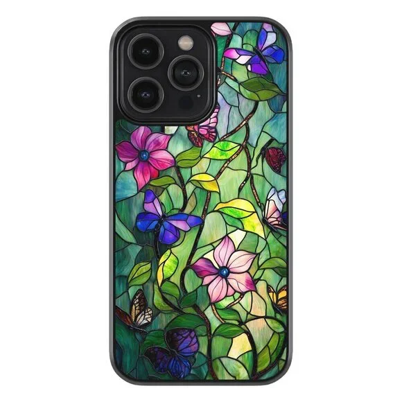 Floral Phone Cover – iPhone 17, 16 Pro, 15, Galaxy S26, S25, S26 Ultra, Pixel 9