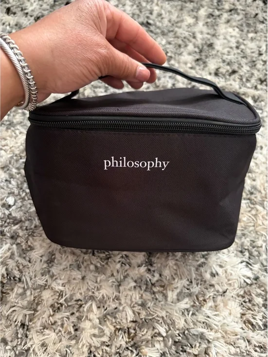 New Philosophy cosmetics bag
