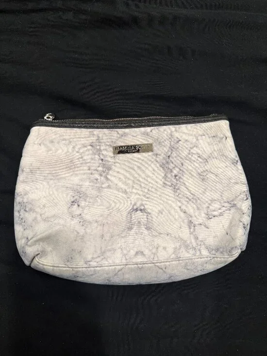 Marble Print Cosmetic Bag