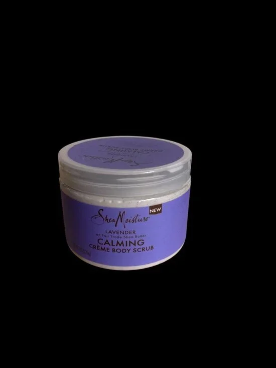 SheaMoisture Calming Creme Body Scrub, Lavender, 11.3 oz (320 g) New