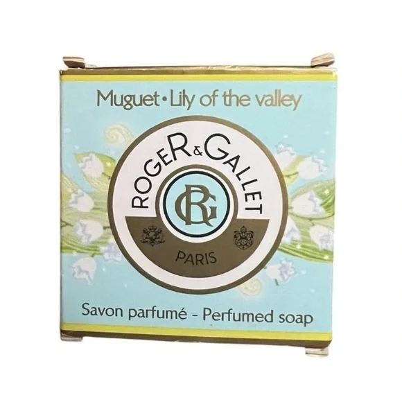 One Bar Roger & Gallet Lily of the Valley Perfumed Soaps 0.9oz Sealed