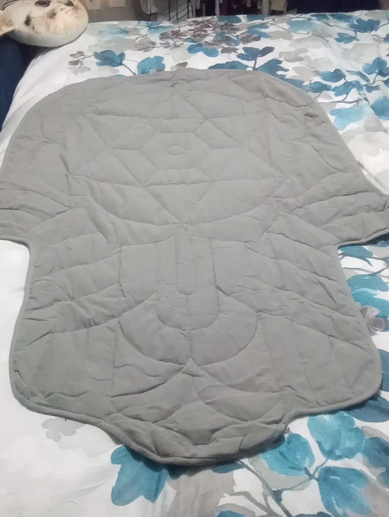 Zonli Gray Quilted Weighted Throw Blanket  New In Package OS 5 Poinds