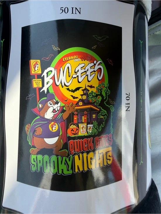 Buc-ee’s 2026 Halloween blanket 50 x 70 -new