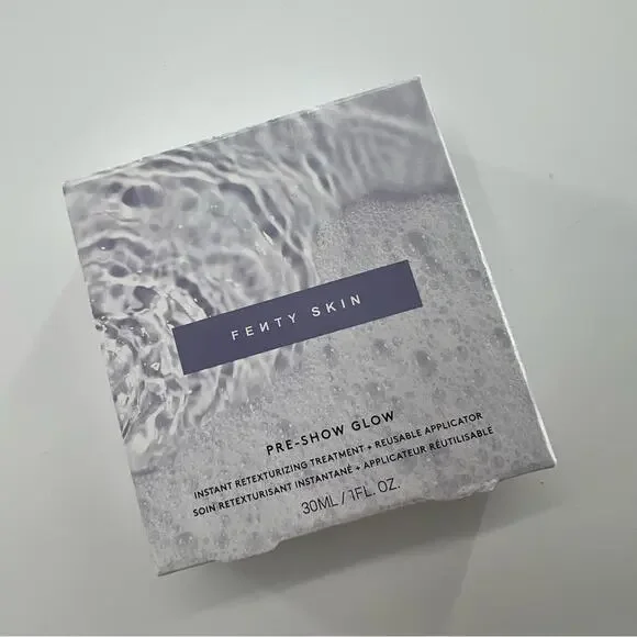 Fenty Skin Pre Show Glow Instant Retexturizing 10% AHA Treatment NEW 30ML