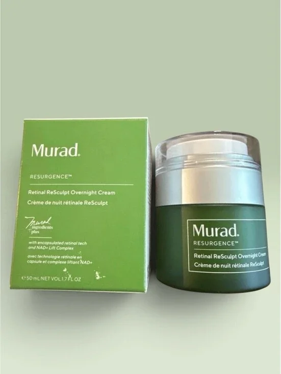 Murad Retinol Resculpt Overnight Cream 1.7oz / 50mL•RESURGENCE•ANTI AGING•NEW