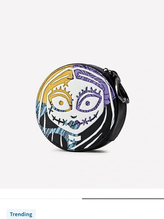 Jack and sally coin purse