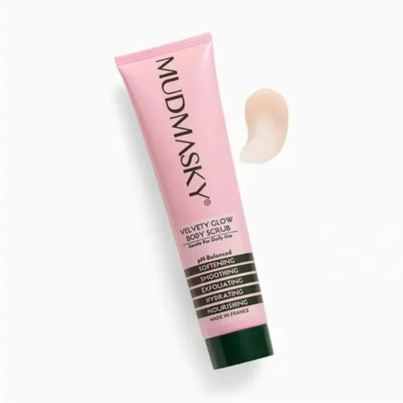 Full Size Mudmasky Velvety Glow Body Scrub, a 5-in-1 exfoliating treatment