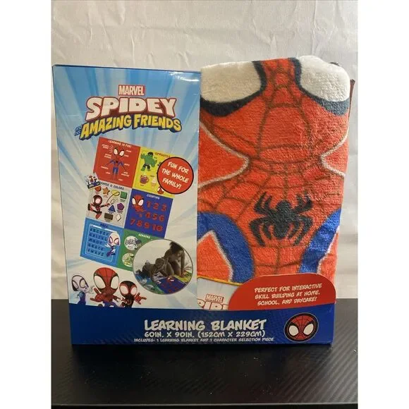 Spidey And His Amazing Friends Learning‎ Blanket