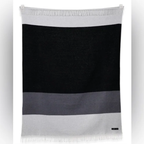 Sackcloth & Ashes Gray Throw Blanket 60x72