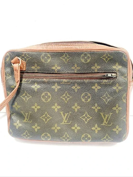 Louis Vuitton Monogram Clutch Bag