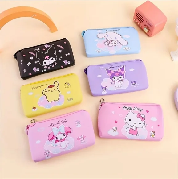 Small Bag Makeup Pens Cards Coins Various Characters