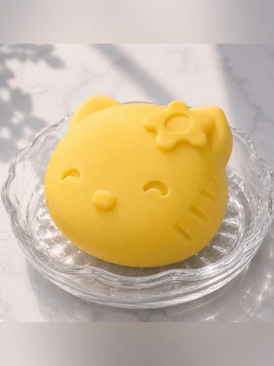 Pineapple mint soap with goat milk & coconut oil 3x2 inches 5oz