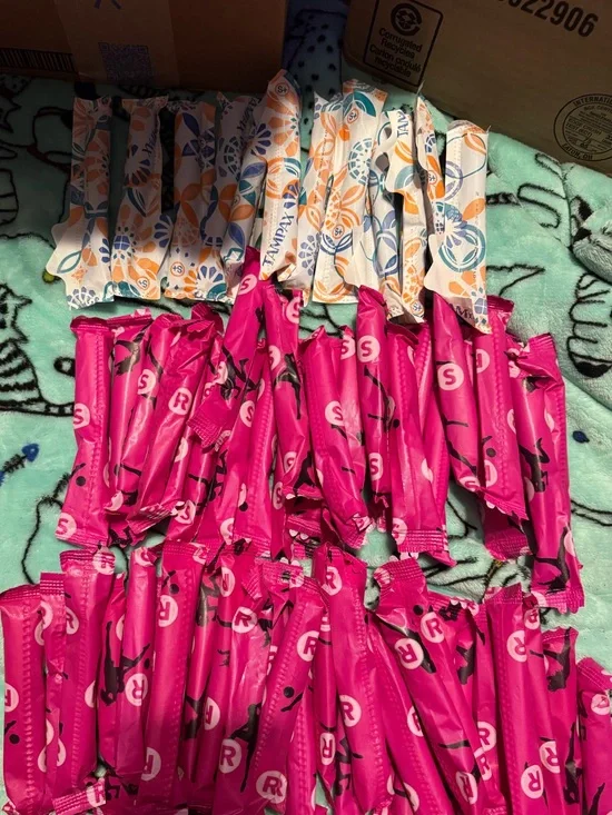 Tampons Lot of Regular, Super & Super+ total 65