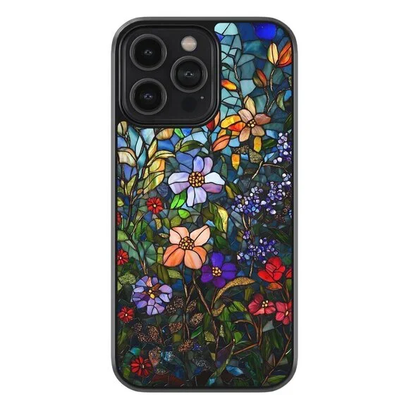 Floral Phone Cover – iPhone 16, 15 Pro, 14, Galaxy S25, S24, S24 Ultra, Pixel 9