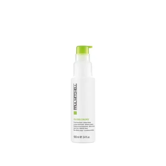 Paul Mitchell Gloss Drops Shine Serum, Frizz-Free Polish, Brilliant Shine 3.4oz.