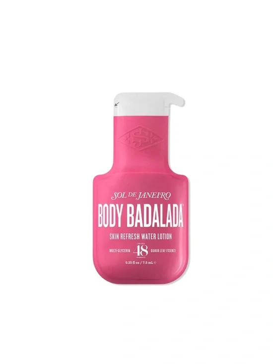Sol de Janeiro Body Badalada Skin Refresh Water Lotion - Bright Pink Bottle