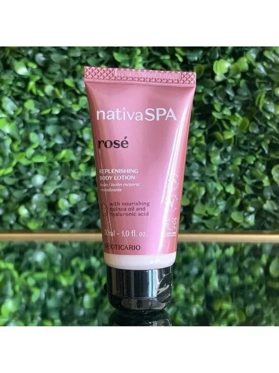 NativaSPA Rosé Replenishing Body Lotion | NEW | Mini 30mL | Nativa Spa Rose