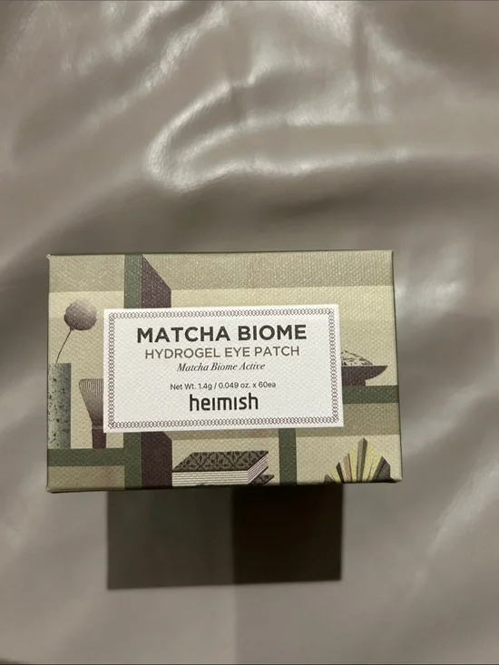 Heimish Matcha Biome Hydrogel Eye Patch - from South Korea