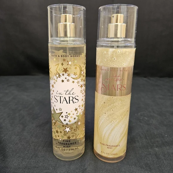 Bath &‎ Body Works In The Stars Fragrance Mist Duo - Gold and Cream