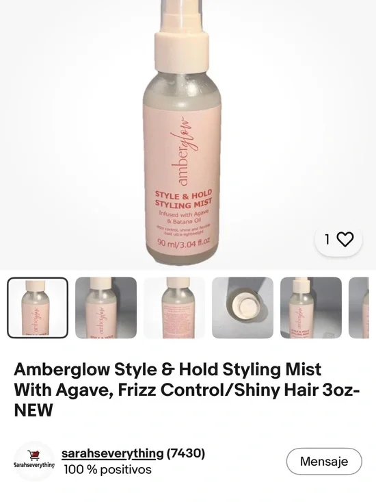 Style & Hold Styling Mist - Pink